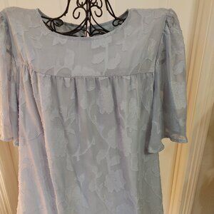 Light dusty blue top  Size XL